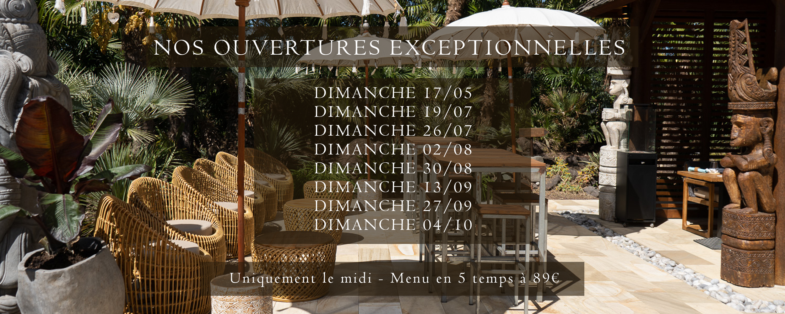 restaurant 77, restaurant atypique, restaurant éphémere, restaurant éphémere 77, masakan, le masakan, restaurant masakan