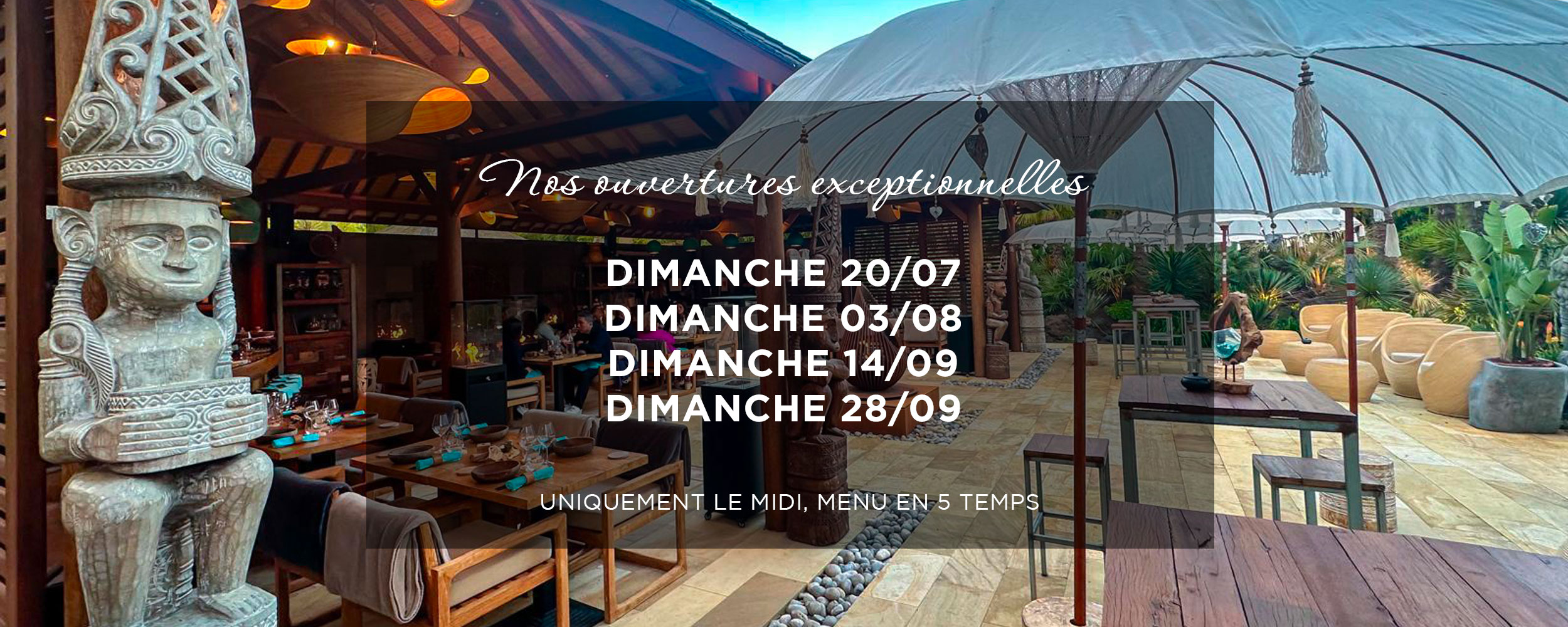 restaurant 77, restaurant atypique, restaurant éphémere, restaurant éphémere 77, masakan, le masakan, restaurant masakan